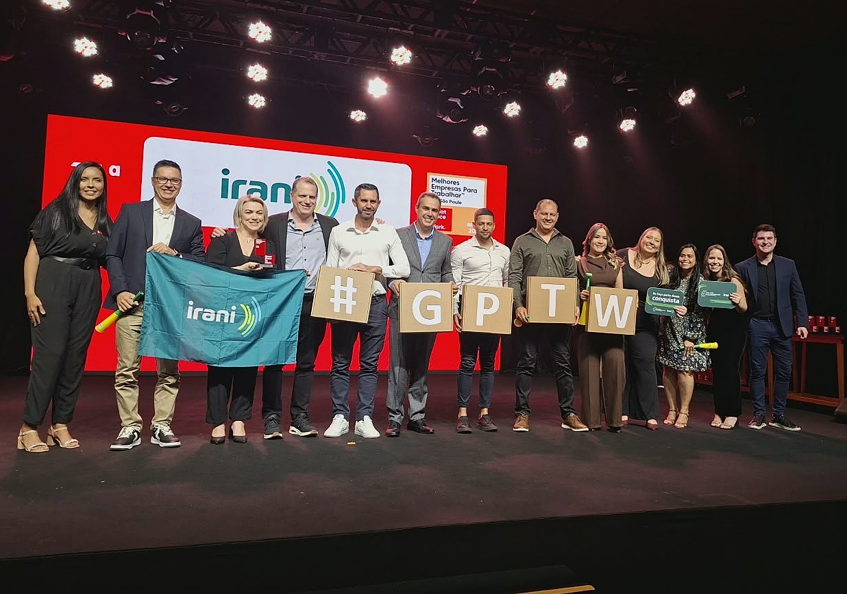 Irani conquista 11º lugar no ranking GPTW de Melhores Empresas Para Trabalhar de São Paulo