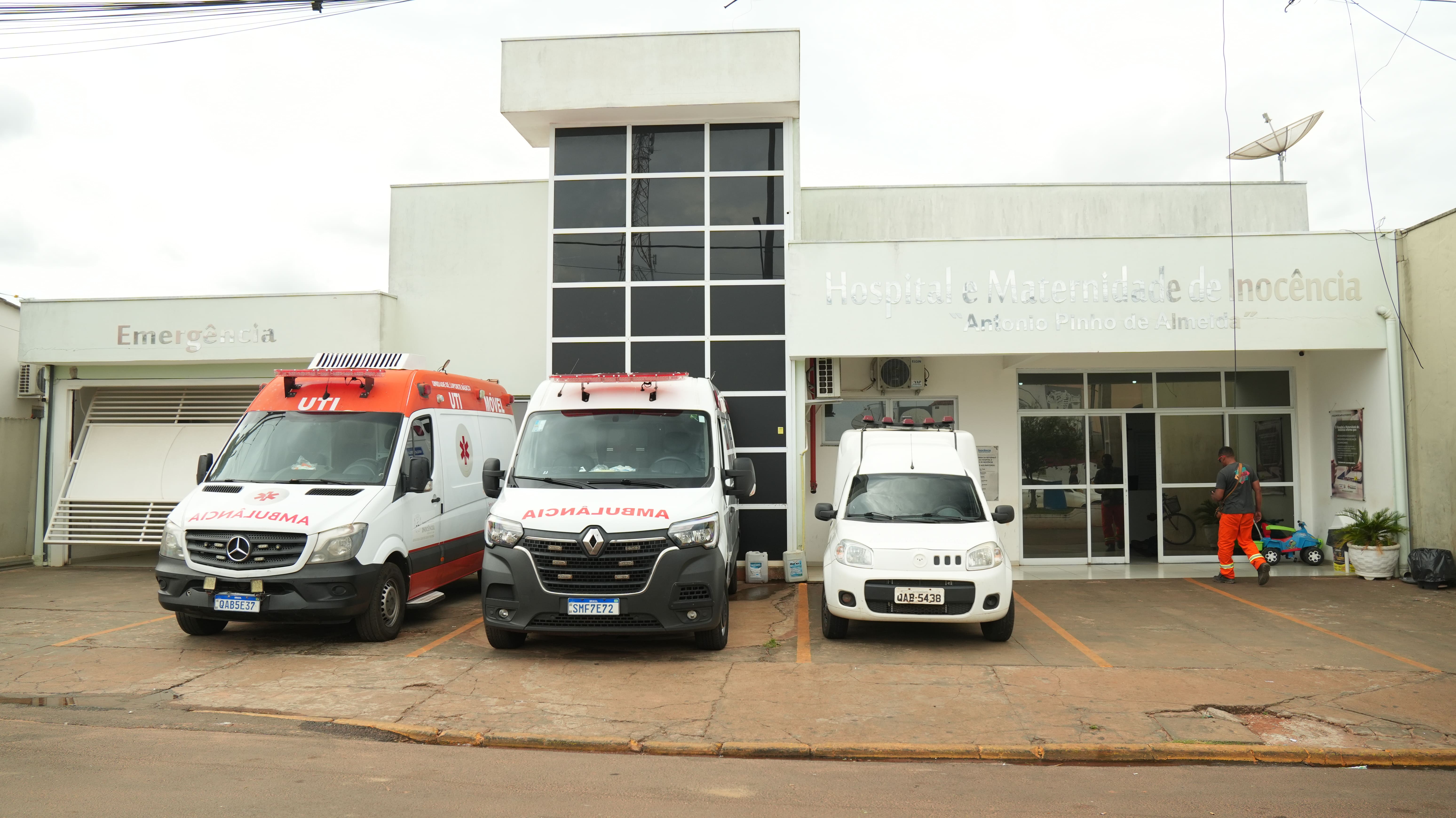 Arauco inicia ampliação da área de emergência do Hospital Municipal de Inocência